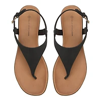 Tucson Black Women's Flat Sandals