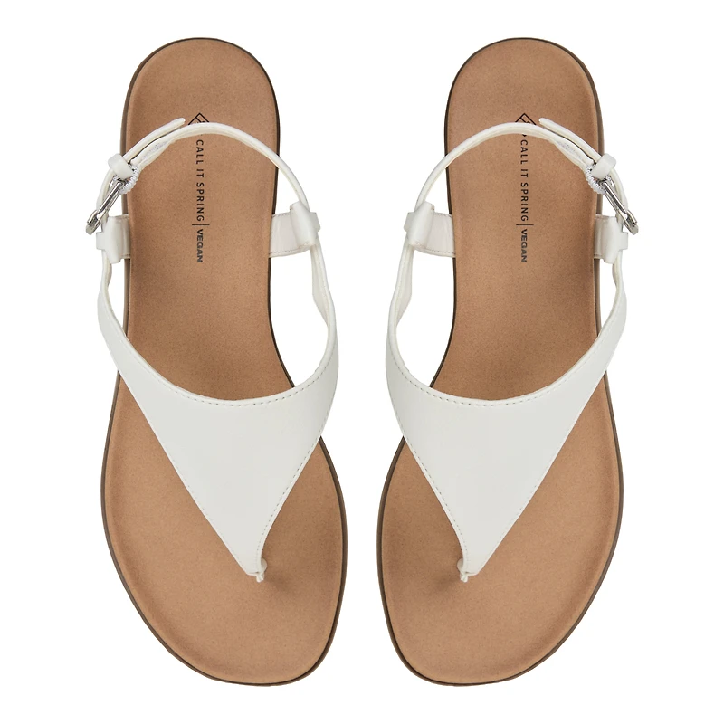 Tucson Blanc Femmes Talons plats | Boutique Spring Canada