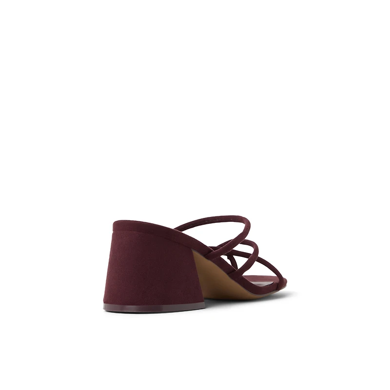 Tulumm Marron Foncé Femmes Talons moyens | Boutique Spring Canada