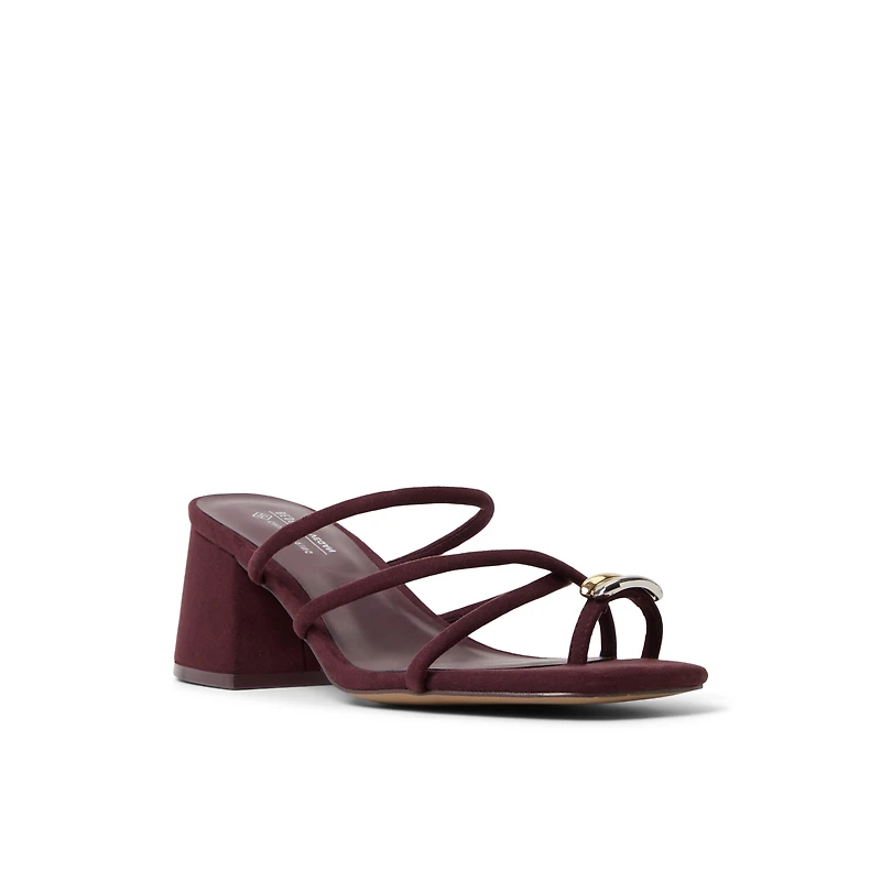 Tulumm Marron Foncé Femmes Talons moyens | Boutique Spring Canada