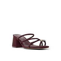 Tulumm Marron Foncé Femmes Talons moyens | Boutique Spring Canada