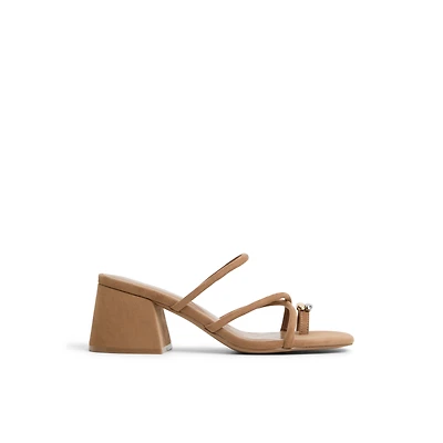 Tulumm Beige Moyen Femmes Talons moyens | Boutique Spring Canada