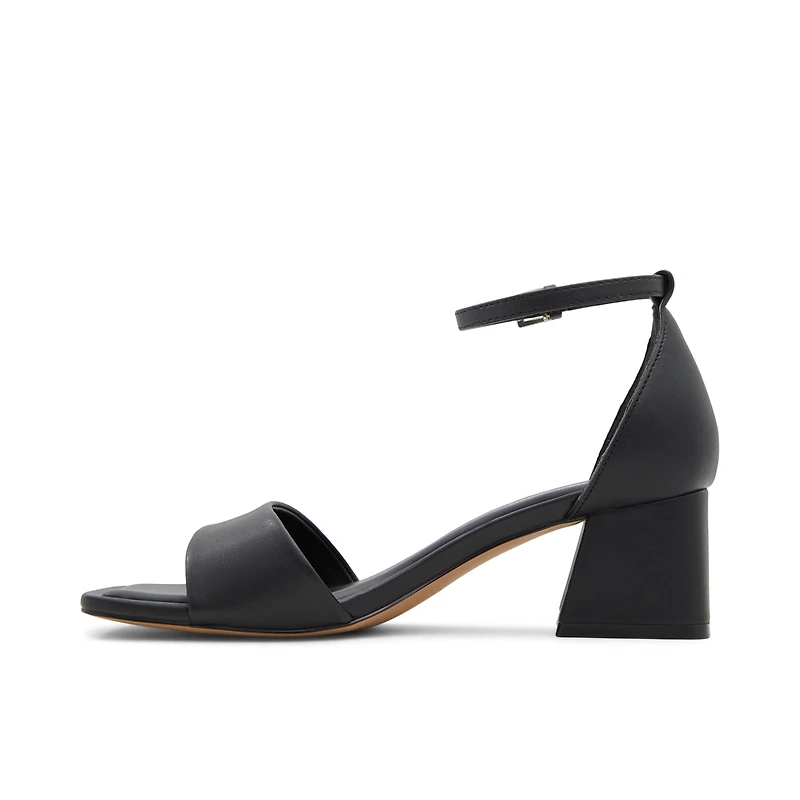 Vickie Open Black Women's Low-mid Heels