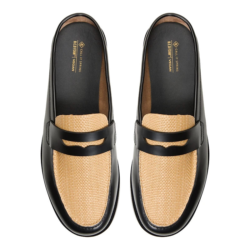 Vita Black Multi Men's Loafers