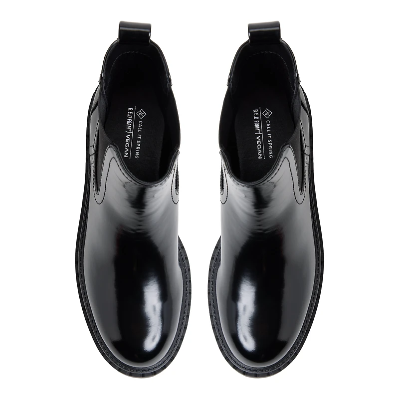 Zayra Black Women's Chelsea boots