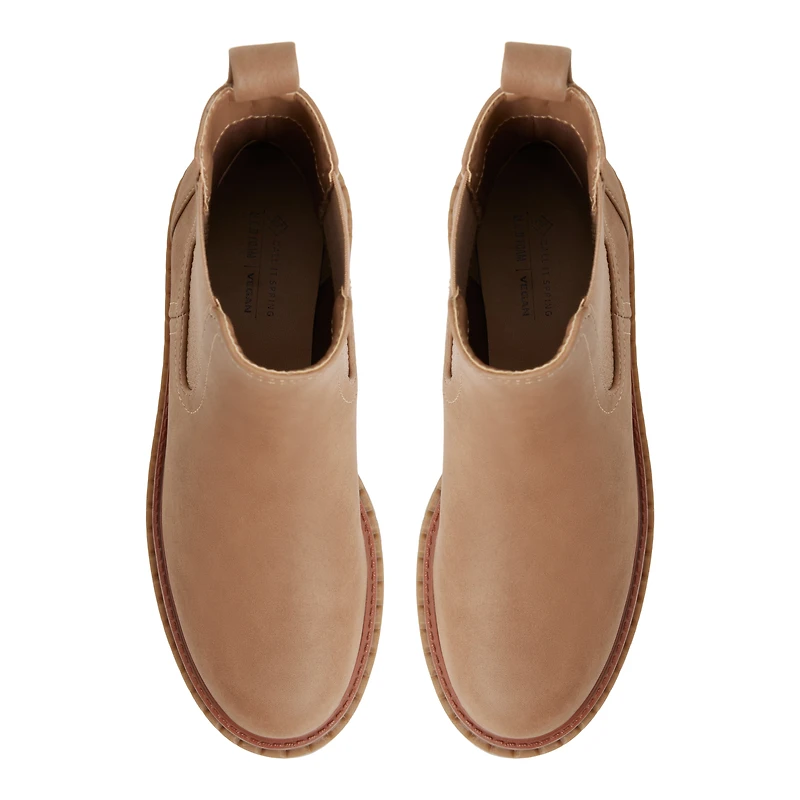 Zayra Medium Beige Women's Chelsea boots