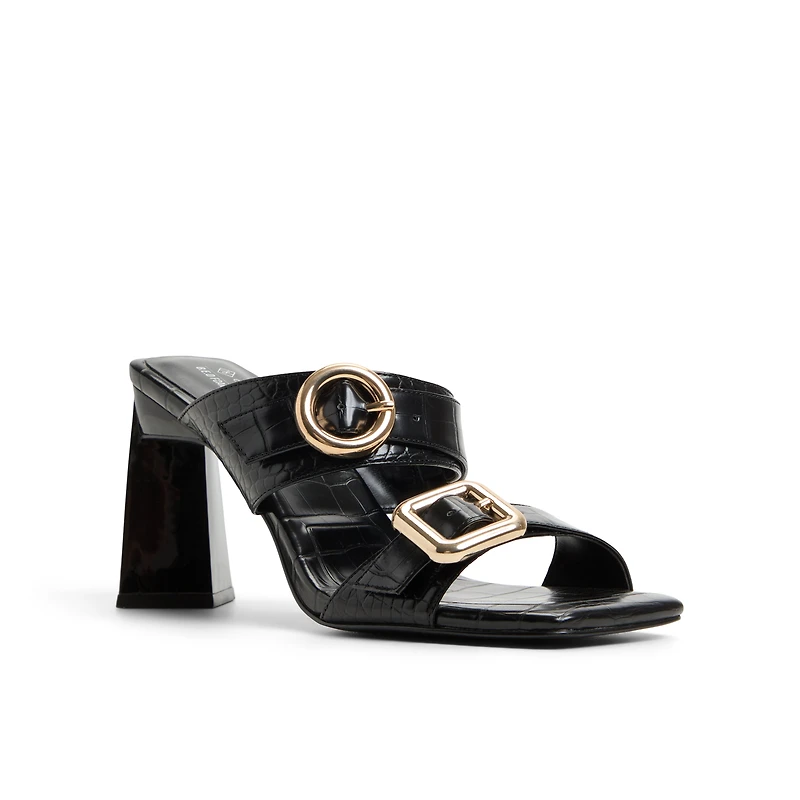 Zoeey Black Women's Mules