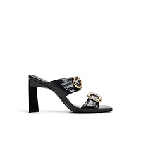 Zoeey Black Women's Mules