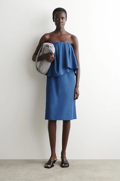 off the shoulder layered dress Gemy Maalouf | Evening Dresses