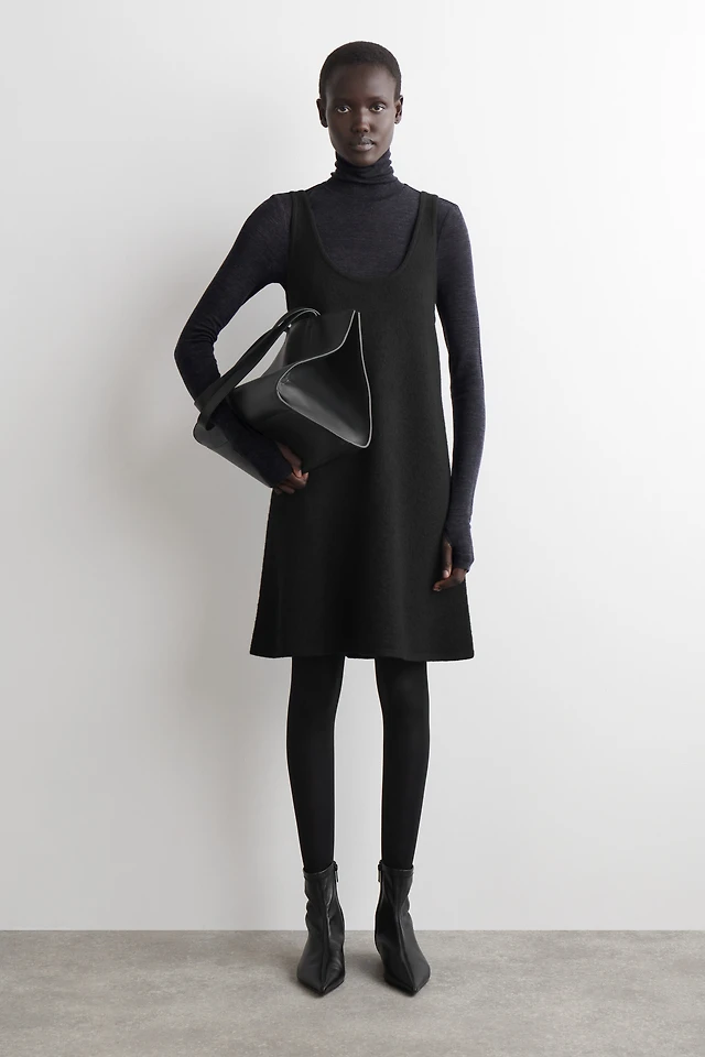 cos a line scuba mini dress A-line Scuba Mini Dress
