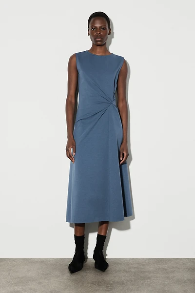 cos scoop-neck jersey midi dress COS Scoop-Neck Jersey Midi Dress