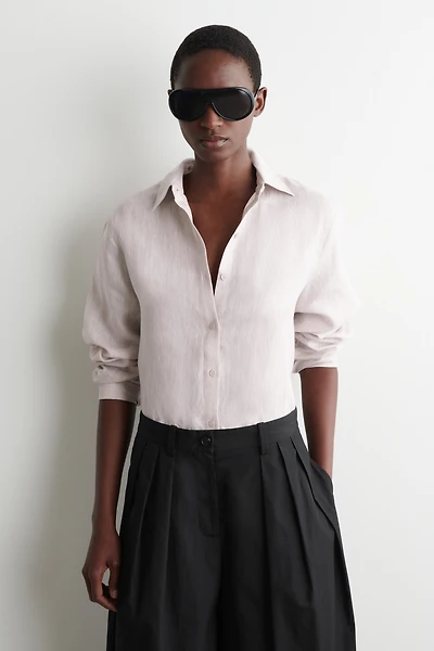 uniqlo slim fit dress shirt Black Cotton Dress Shirt - Extra Slim Fit