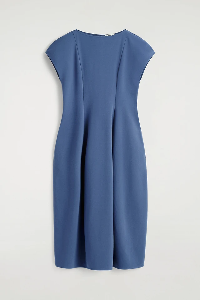 brushed jersey dress uniqlo Uniqlo + Brushed Jersey Turtleneck Long-Sleeve Dress