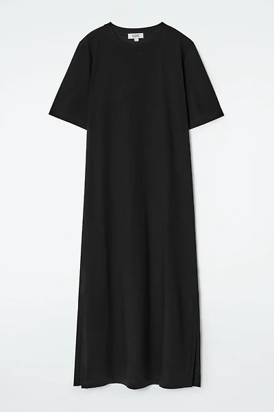 Cos COTTON-LINEN MAXI T-SHIRT DRESS | King's Cross