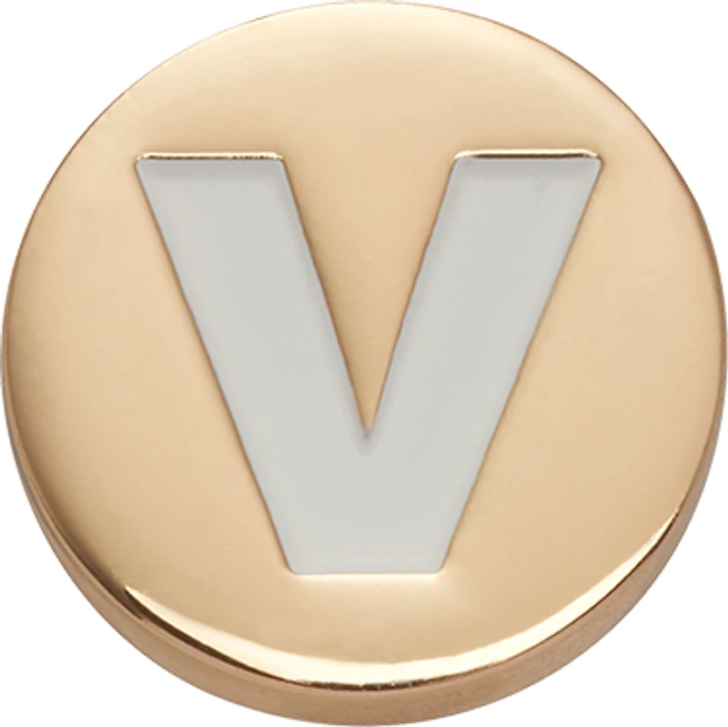 Gold Letter V
