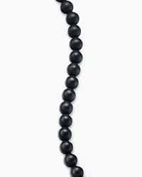 Spiritual Beads Bracelet Sterling Silver with Black Onyx