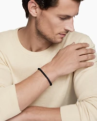 Spiritual Beads Bracelet Sterling Silver with Black Onyx