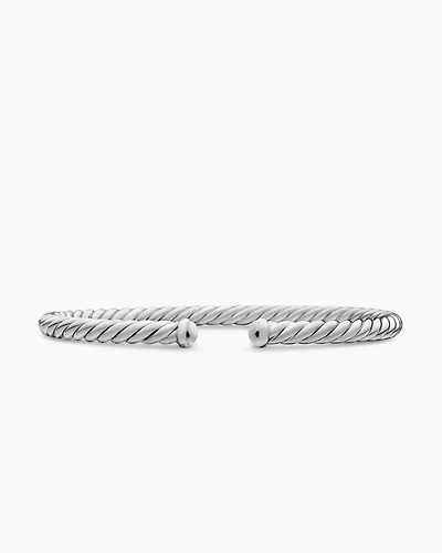 Cable Flex® Bracelet 18K White Gold, 4mm