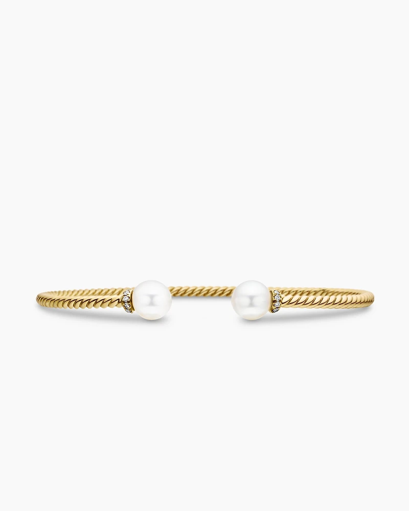 Solari Bracelet 18K Yellow Gold with Diamonds, 2.6mm