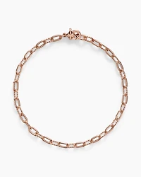 DY Madison® Chain Bracelet with 18K Rose Gold