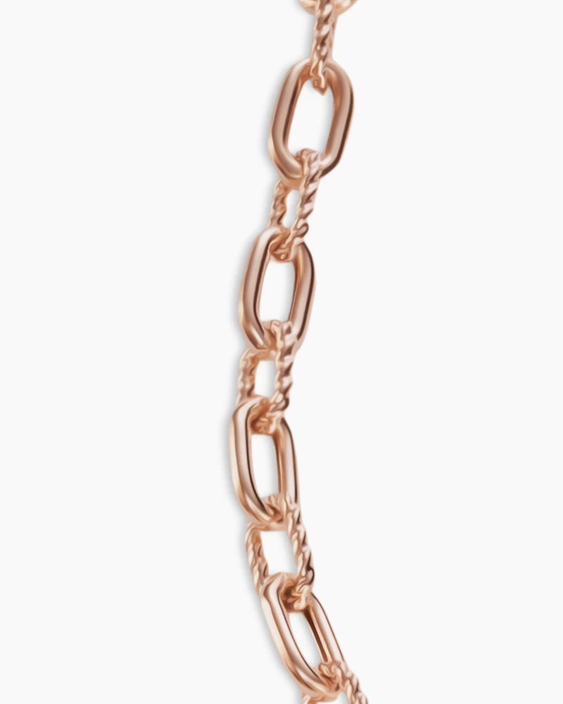 DY Madison® Chain Bracelet with 18K Rose Gold