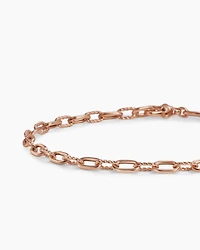 DY Madison® Chain Bracelet with 18K Rose Gold