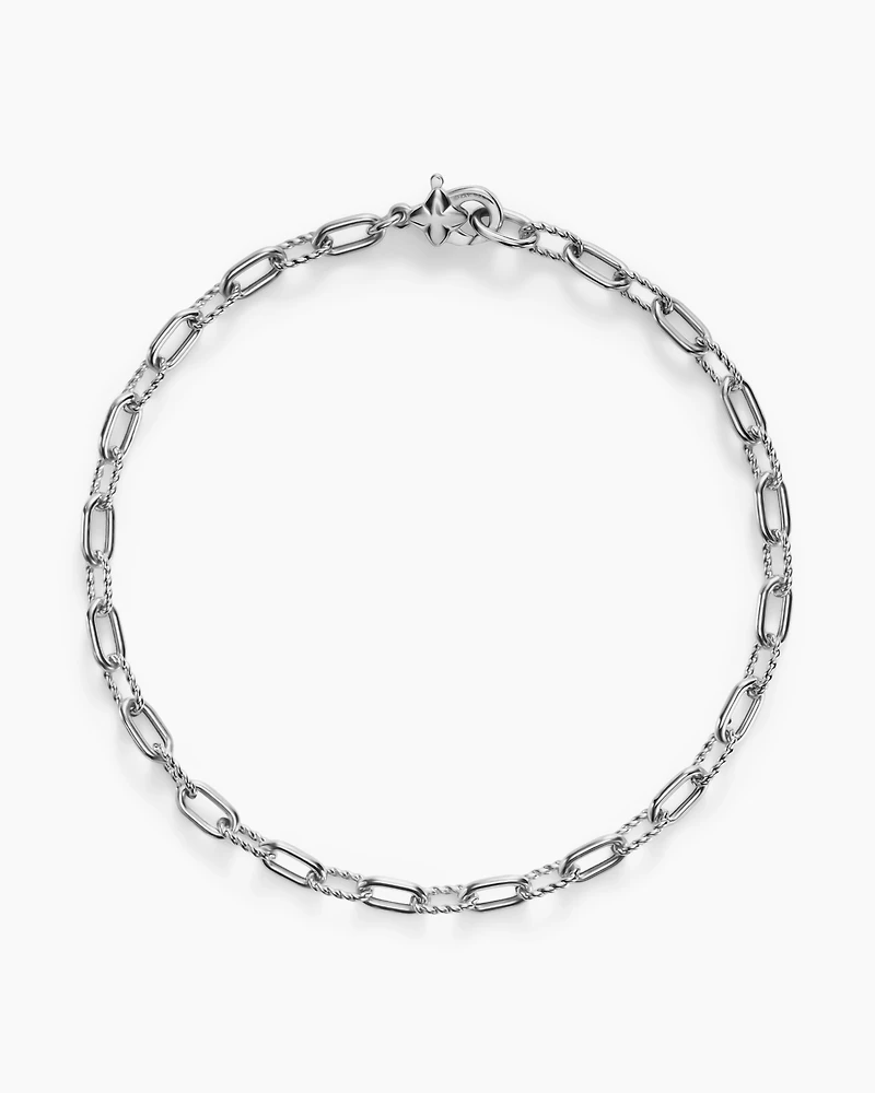 DY Madison® Chain Bracelet Sterling Silver, 3mm