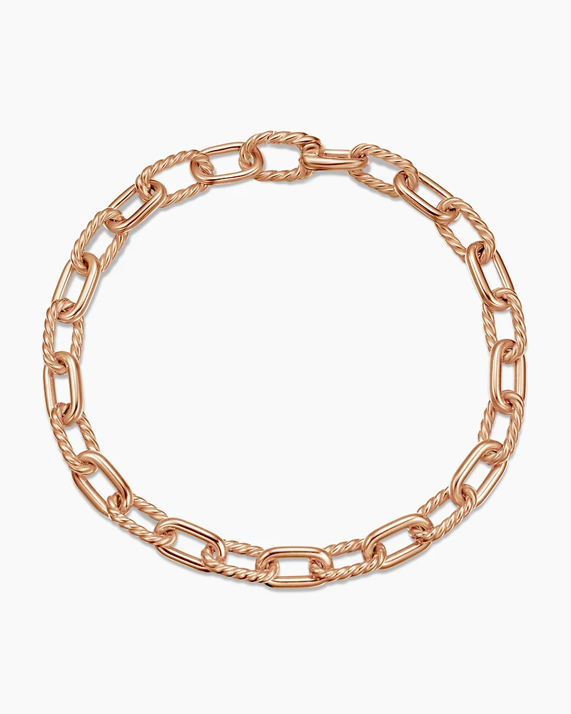 DY Madison® Chain Bracelet with 18K Rose Gold