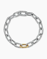 DY Madison® Chain Bracelet with 18K Yellow Gold