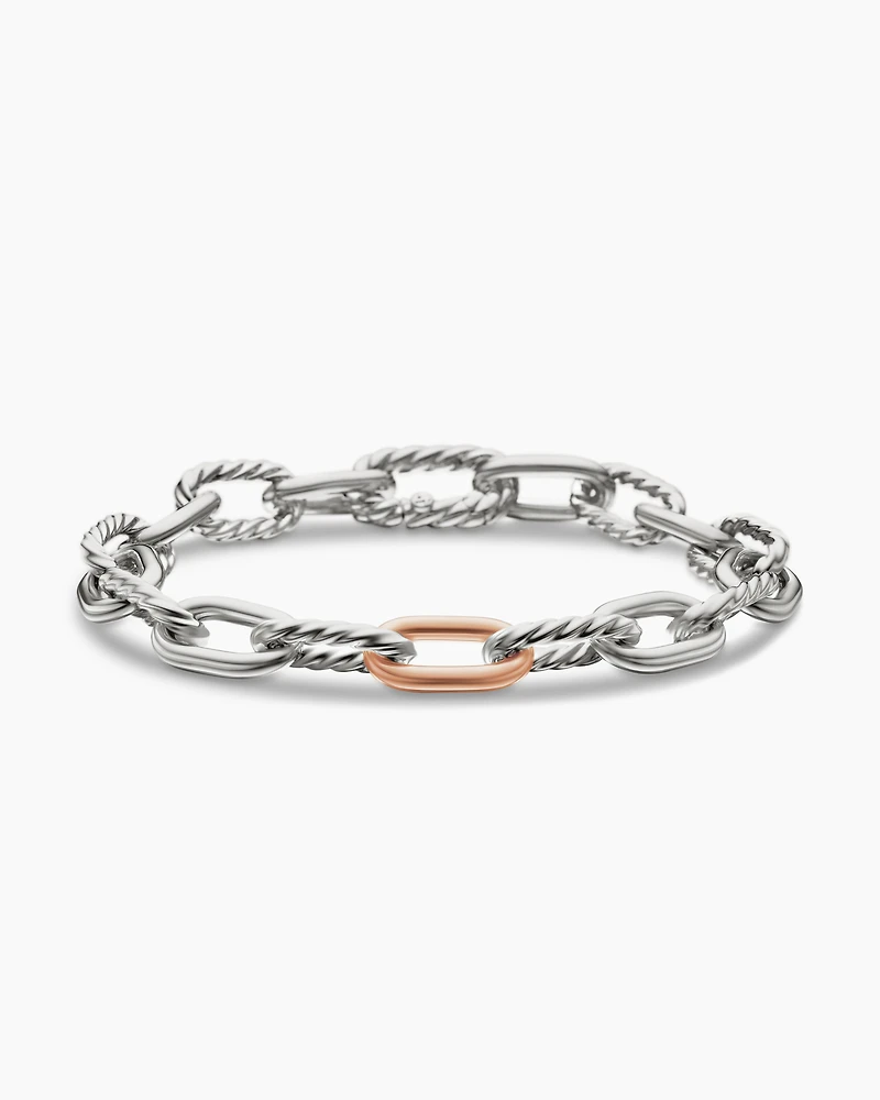 DY Madison® Chain Bracelet with 18K Rose Gold