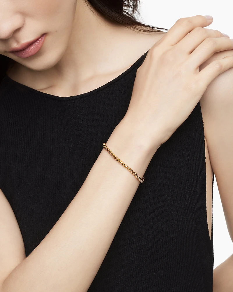 DY Bel Aire Chain Bracelet 18K Yellow Gold
