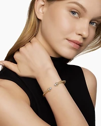 Classic Cablespira® Bracelet 18K Yellow Gold with Diamonds, 5mm