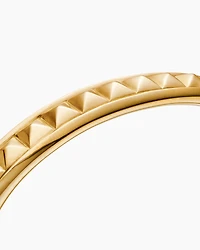 Modern Renaissance Pyramid Bracelet in 18K Yellow Gold, 8mm