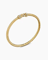 Buckle Bracelet 18K Yellow Gold with Diamonds