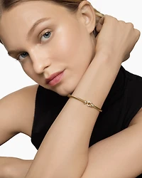 Buckle Bracelet 18K Yellow Gold with Diamonds