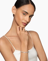 Petite Infinity Bracelet with Diamonds, 4.4mm