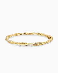 Petite Infinity Bracelet 18K Yellow Gold with Diamonds