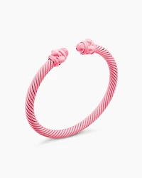 Renaissance® Classic Cable Bracelet in Pink Aluminum, 5mm