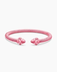 Renaissance® Classic Cable Bracelet in Pink Aluminum, 5mm
