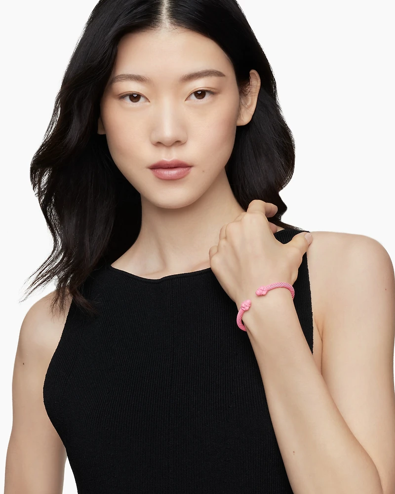 Renaissance® Classic Cable Bracelet in Pink Aluminum, 5mm