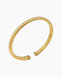 Cablespira® Oval Bracelet 18K Yellow Gold
