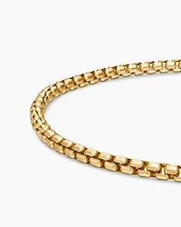 DY Bel Aire Box Chain Bracelet 18K Yellow Gold