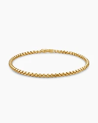 DY Bel Aire Box Chain Bracelet 18K Yellow Gold