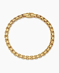 DY Bael Aire Box Chain Bracelet in 18K Yellow Gold, 5.2mm