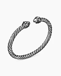 Renaissance® Classic Cable Bracelet in Blackened Silver, 5mm