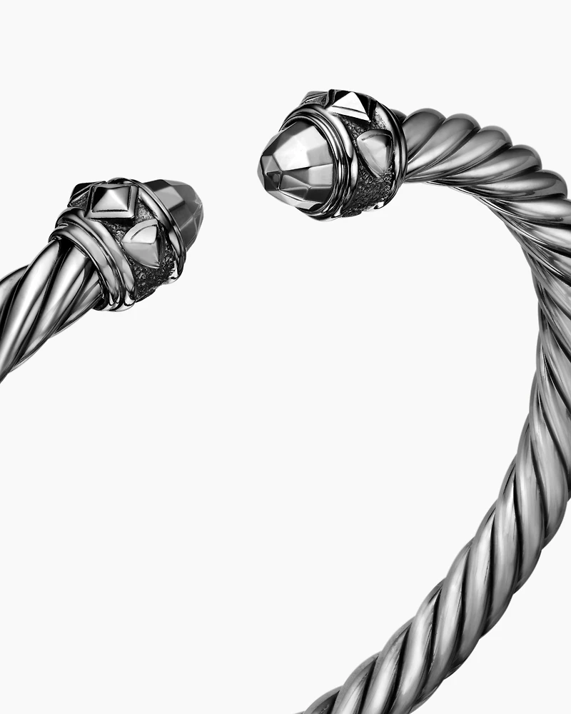 Renaissance® Classic Cable Bracelet in Blackened Silver, 5mm