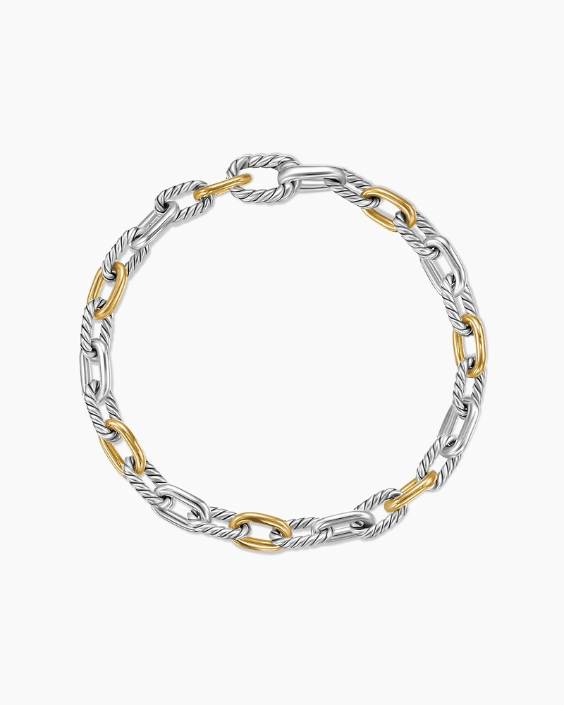 DY Madison® Chain Bracelet with 18K Yellow Gold