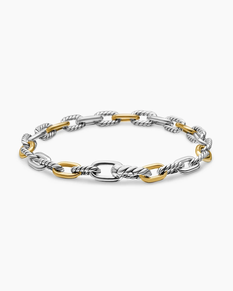DY Madison® Chain Bracelet with 18K Yellow Gold