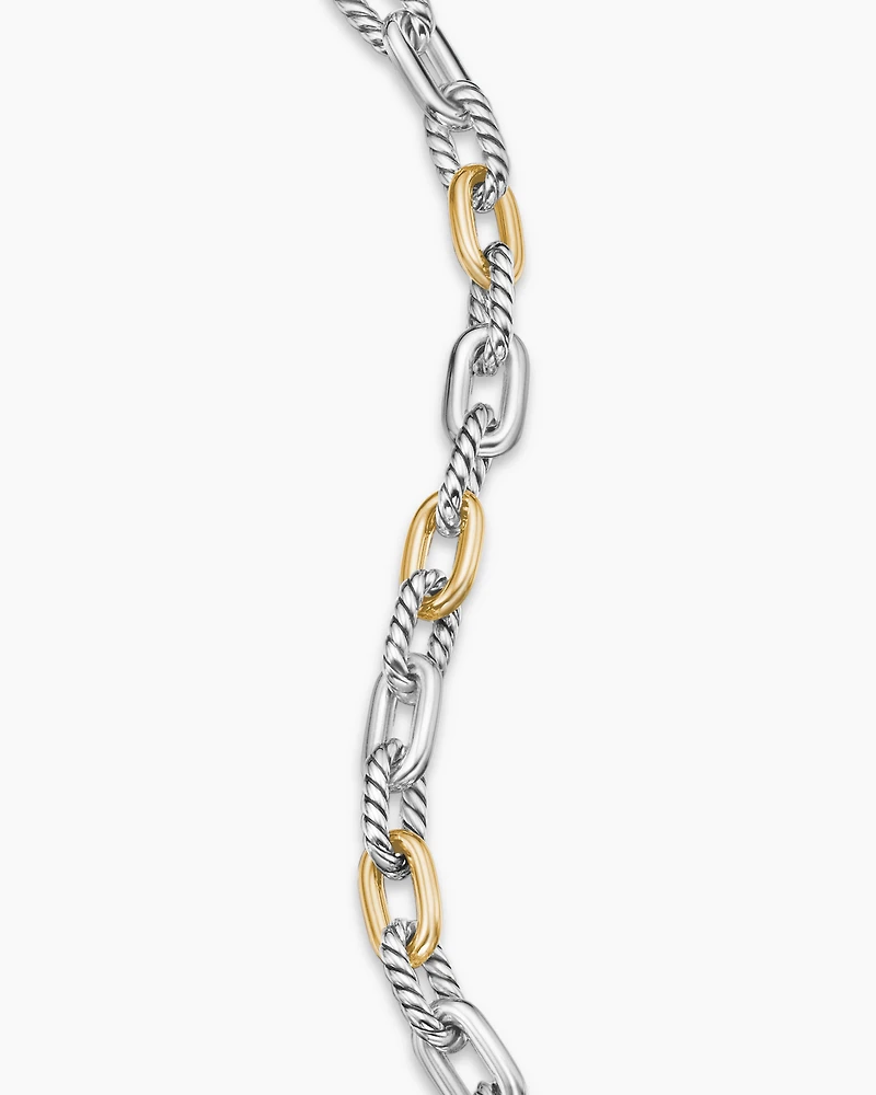 DY Madison® Chain Bracelet with 18K Yellow Gold