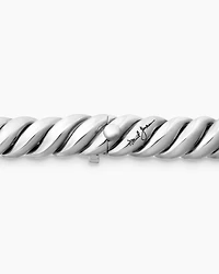 Sculpted Cable Bracelet Sterling Silver
